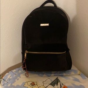 Aldo suede backpack
